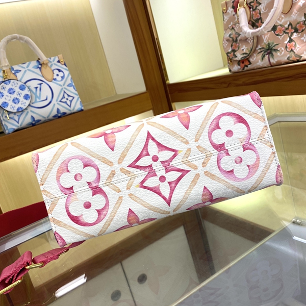 ルイヴィトンバッグ角部分ディテール